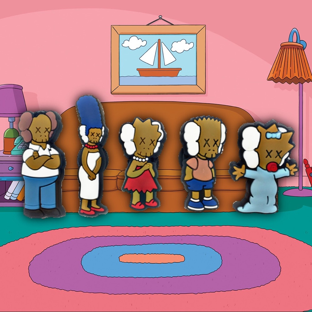 5Pc The Simpsons Croc Charm Set